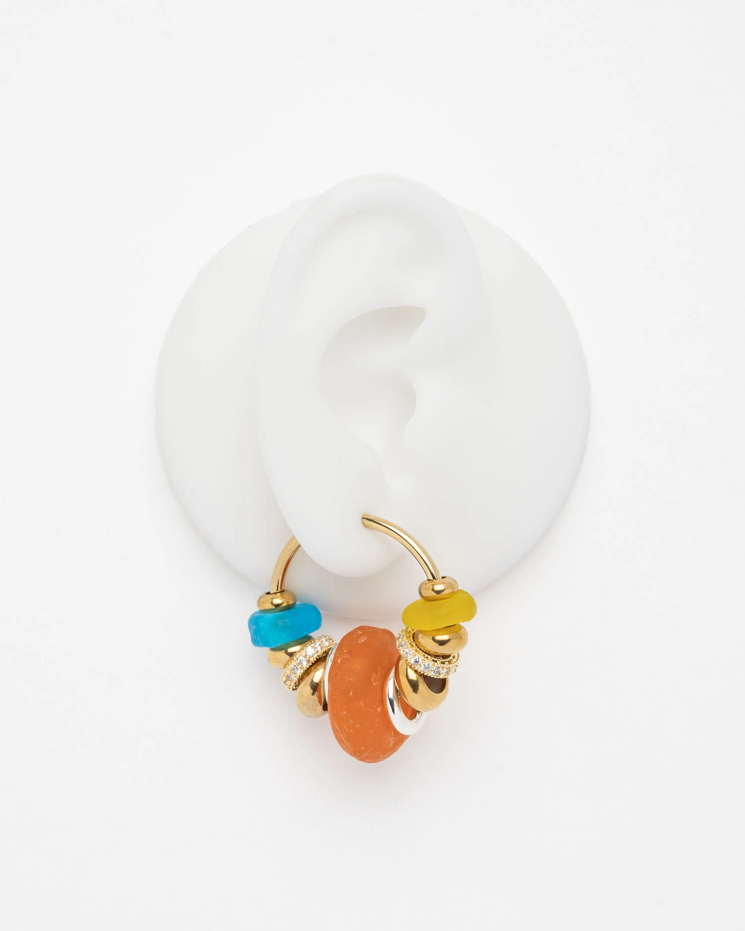 Boucles d'oreilles Sia Orange