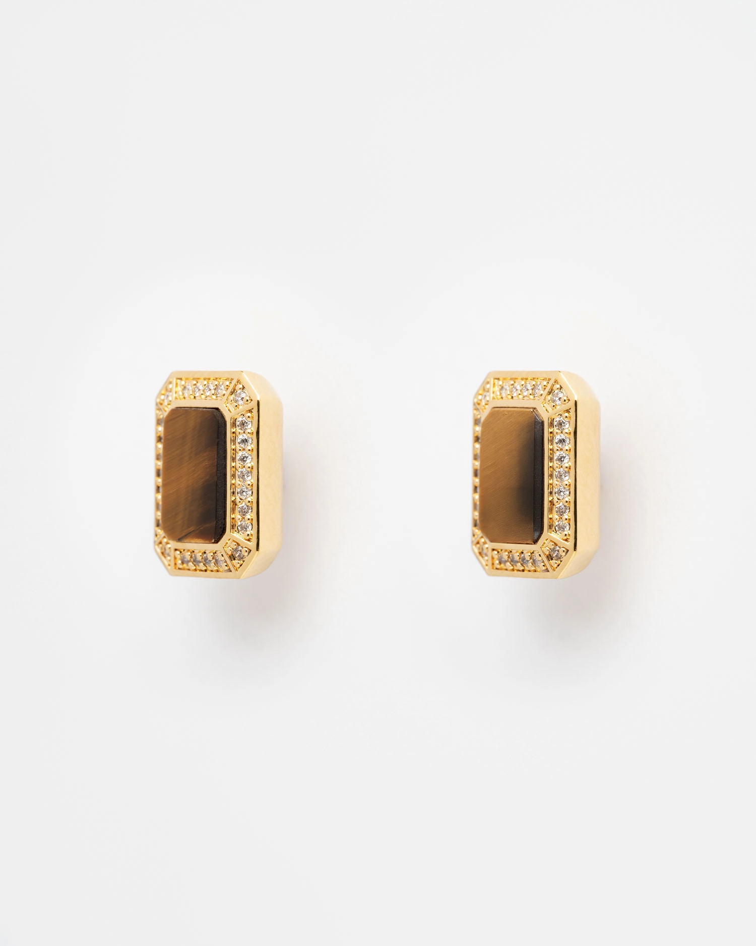 Boucles d'oreilles Aura Camel
