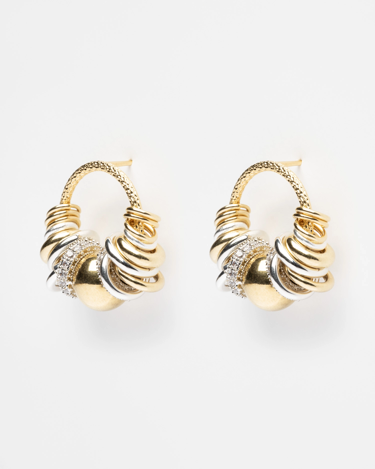 Boucles d'oreilles Bubble Klik Shiny