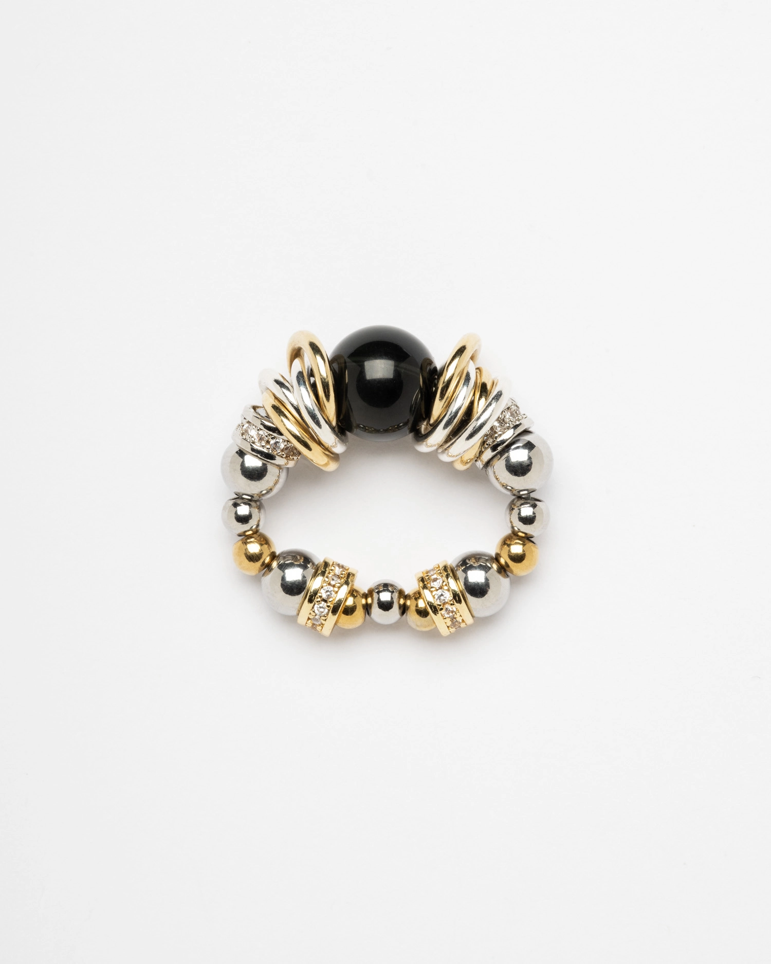 Bague Neptune Noir