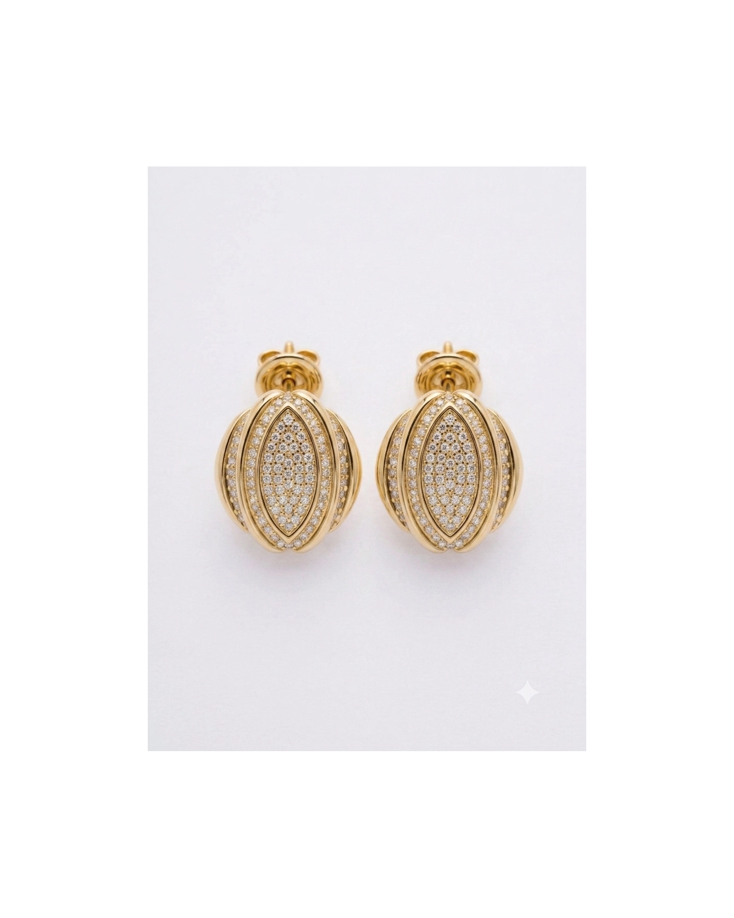 Boucles d'oreilles Crown
