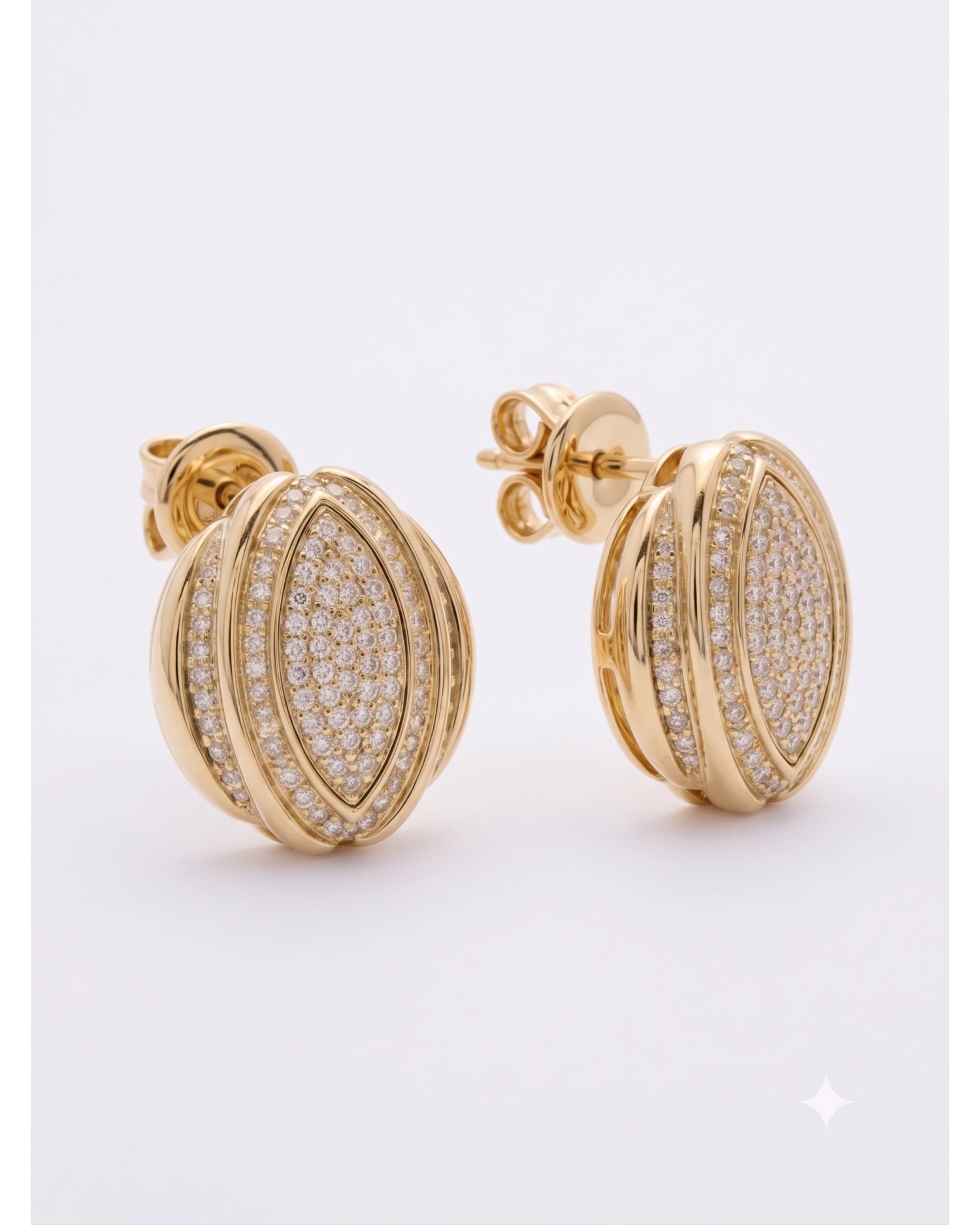 Boucles d'oreilles Crown