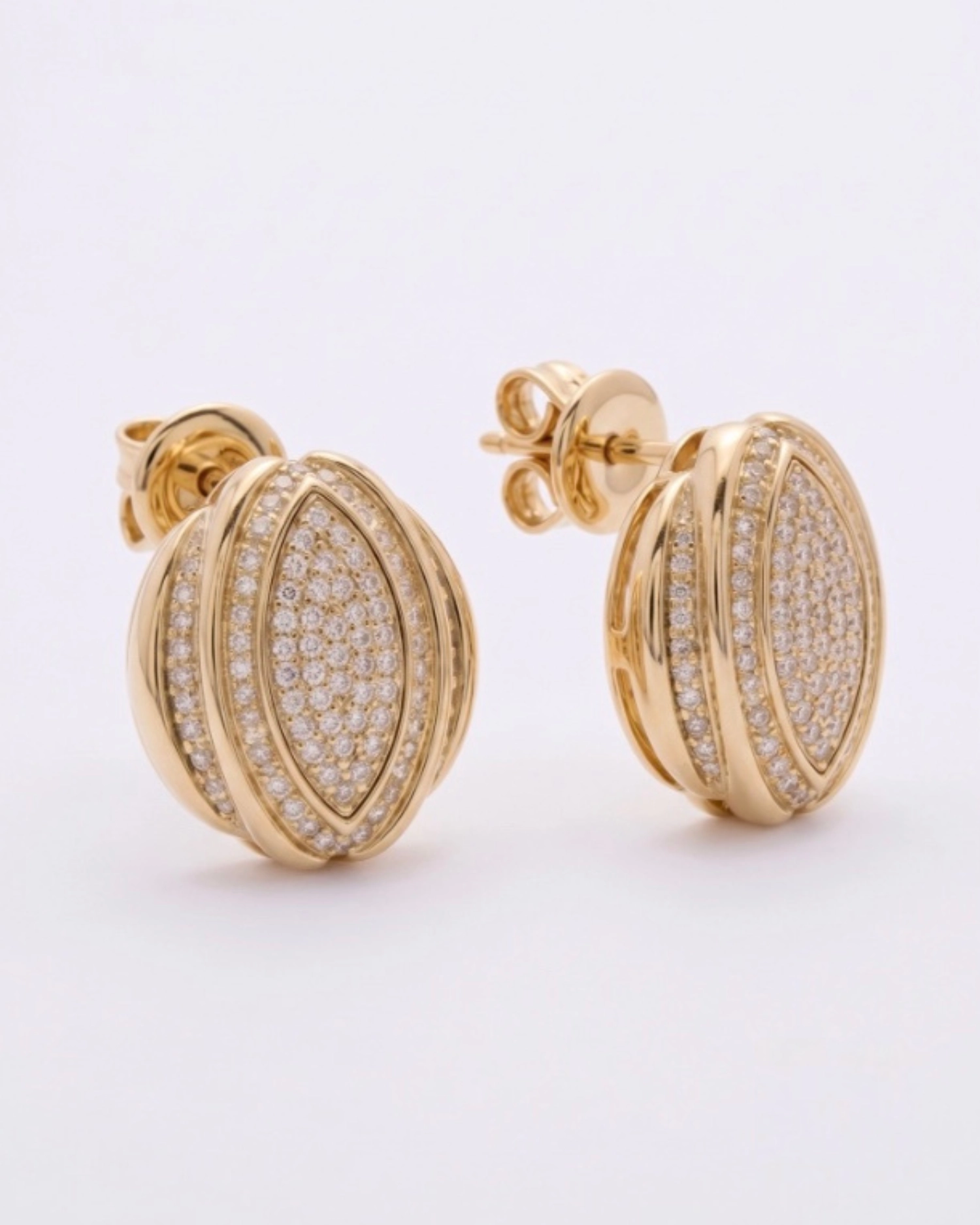 Boucles d'oreilles Crown