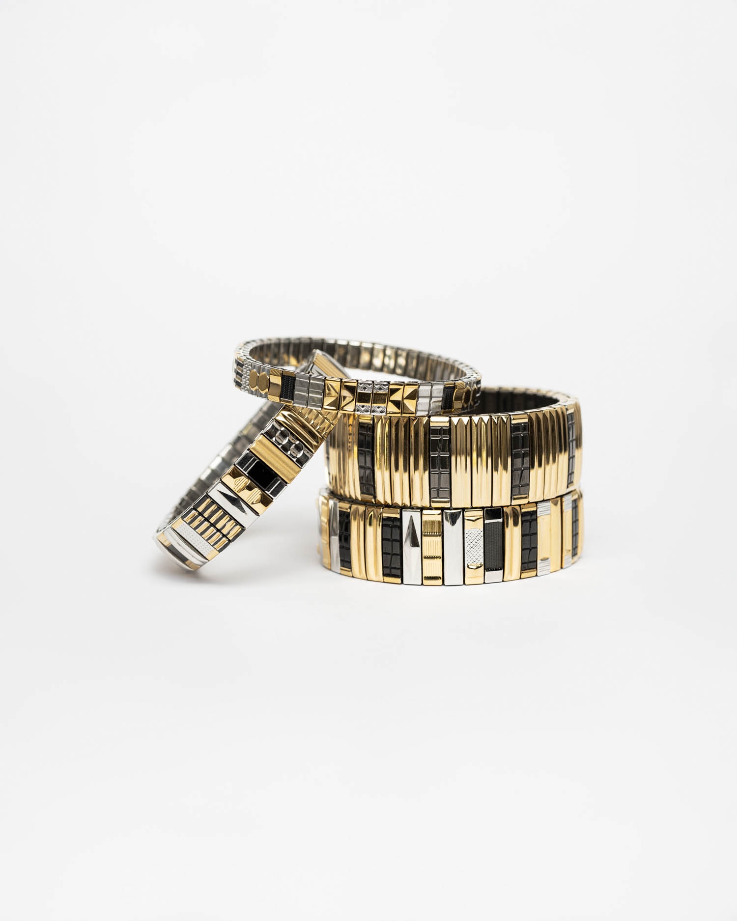 Bracelet SIG 18 Stripes Gold and Black