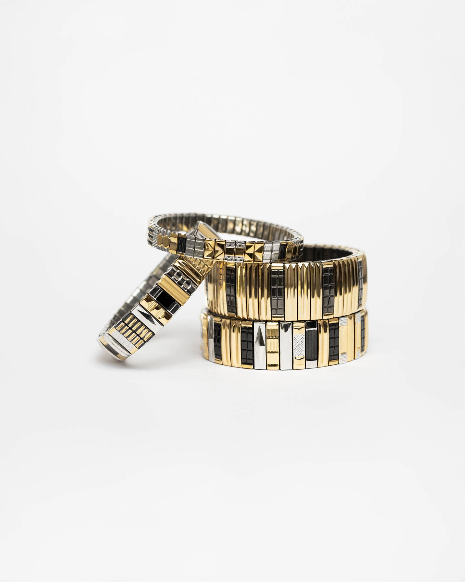 Bracelet SIG 18 Stripes Gold and Black