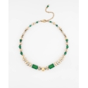 Collier Nefertiti Vert