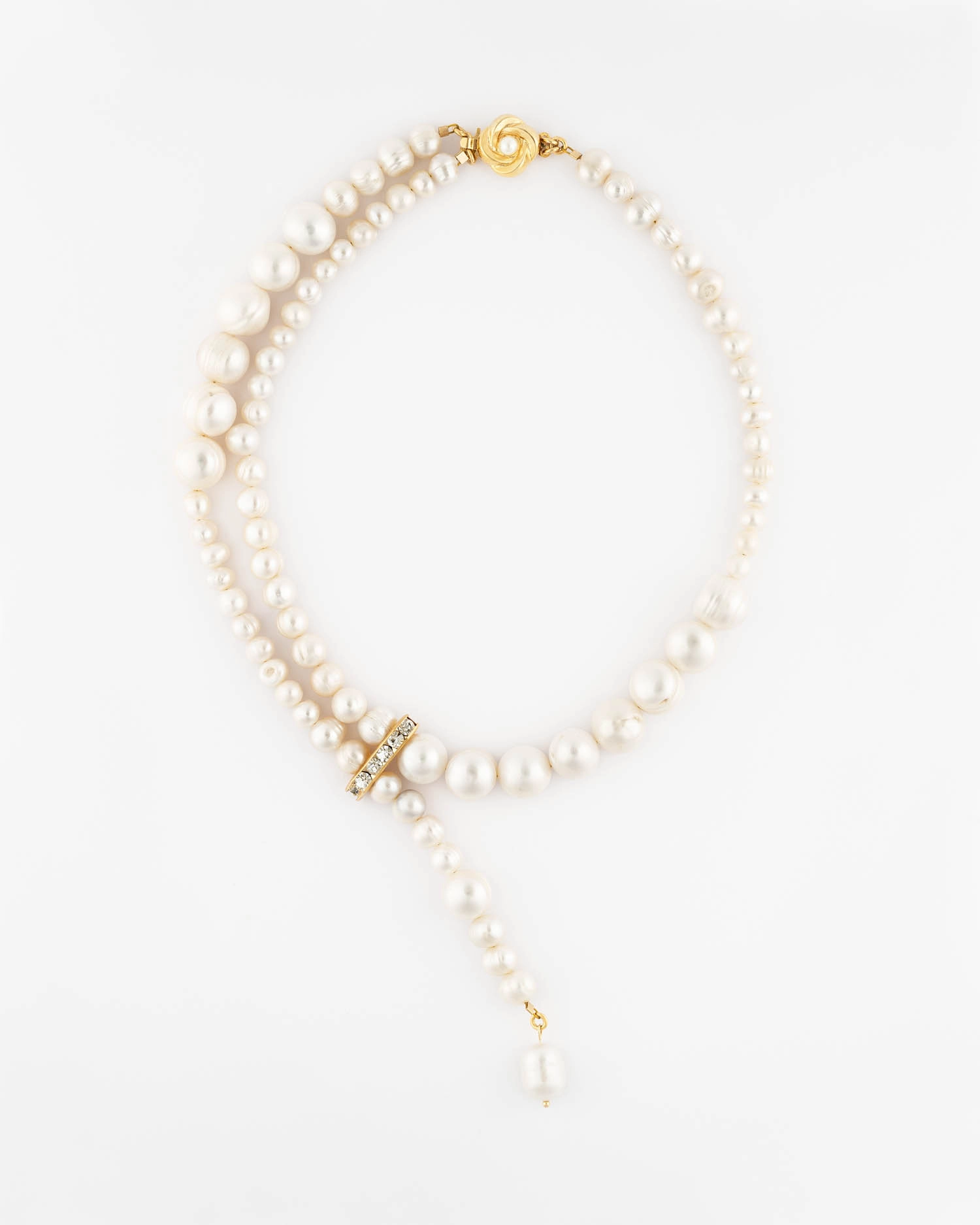Collier Dripping Pearl