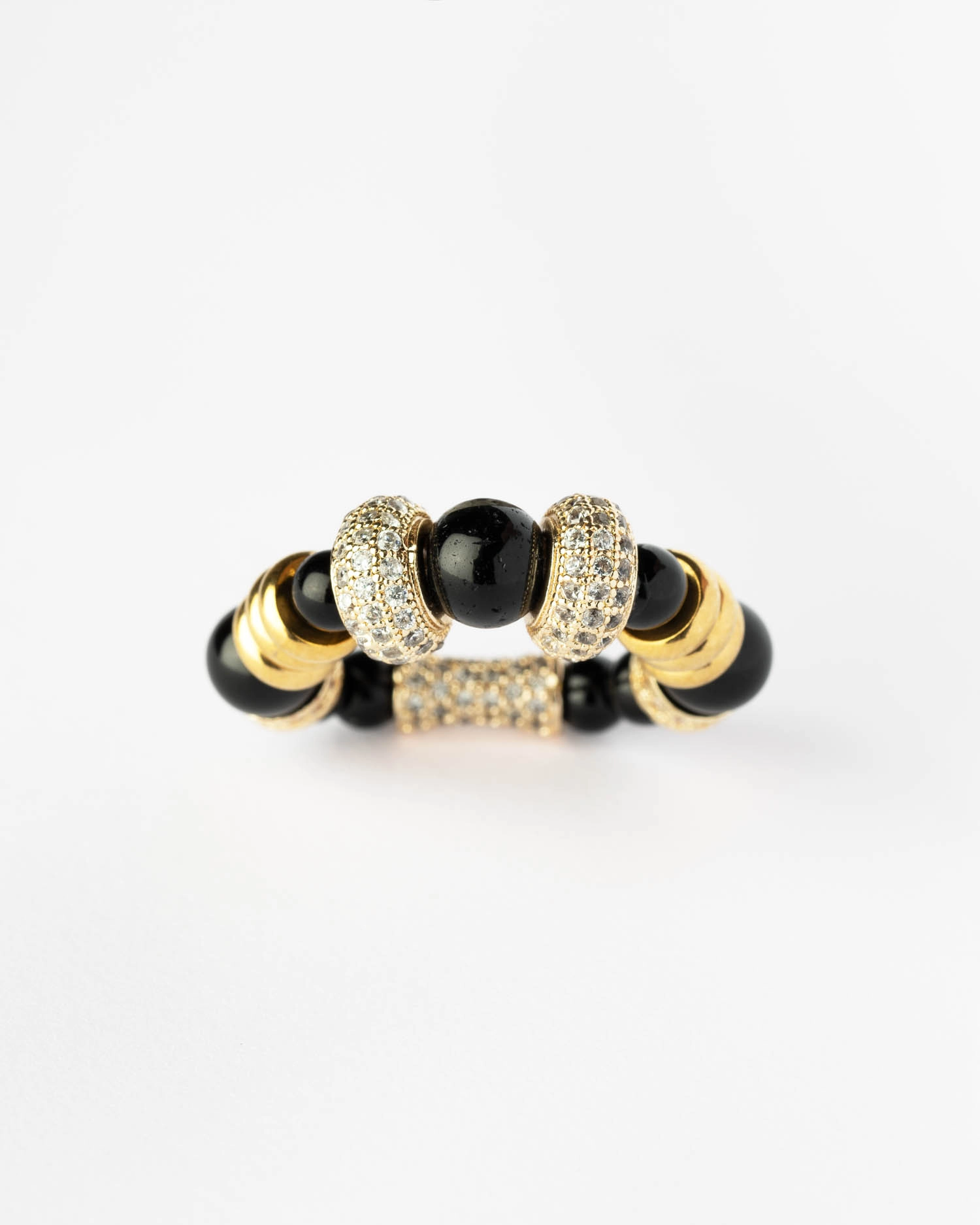 Bague Nefertiti Noir