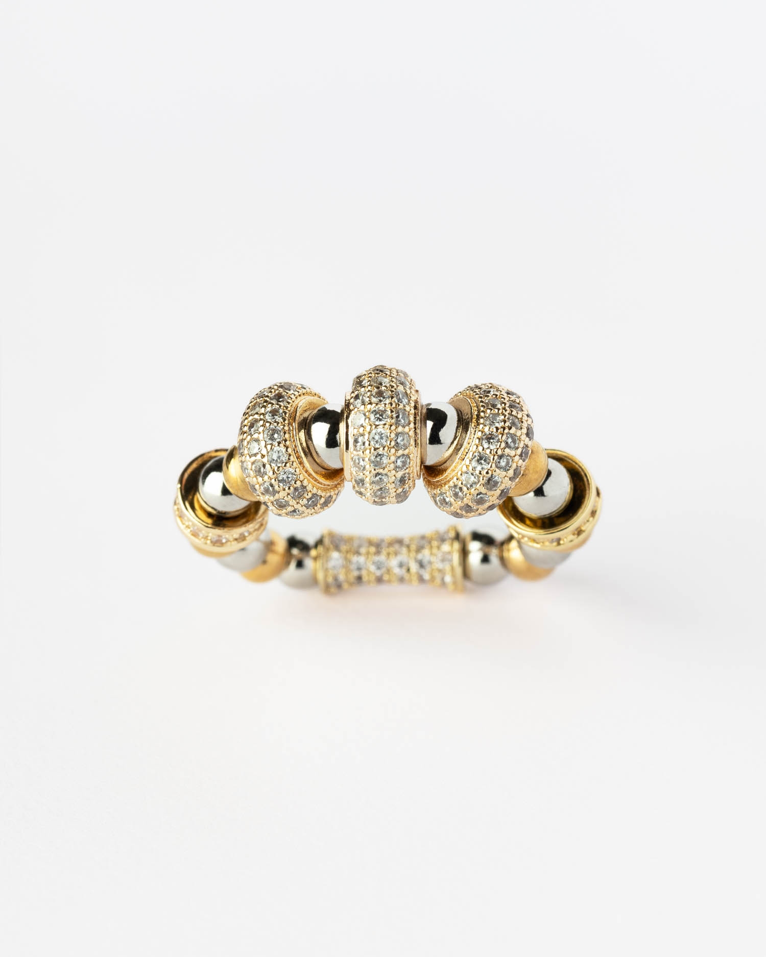 Bague Nefertiti Doré Triple