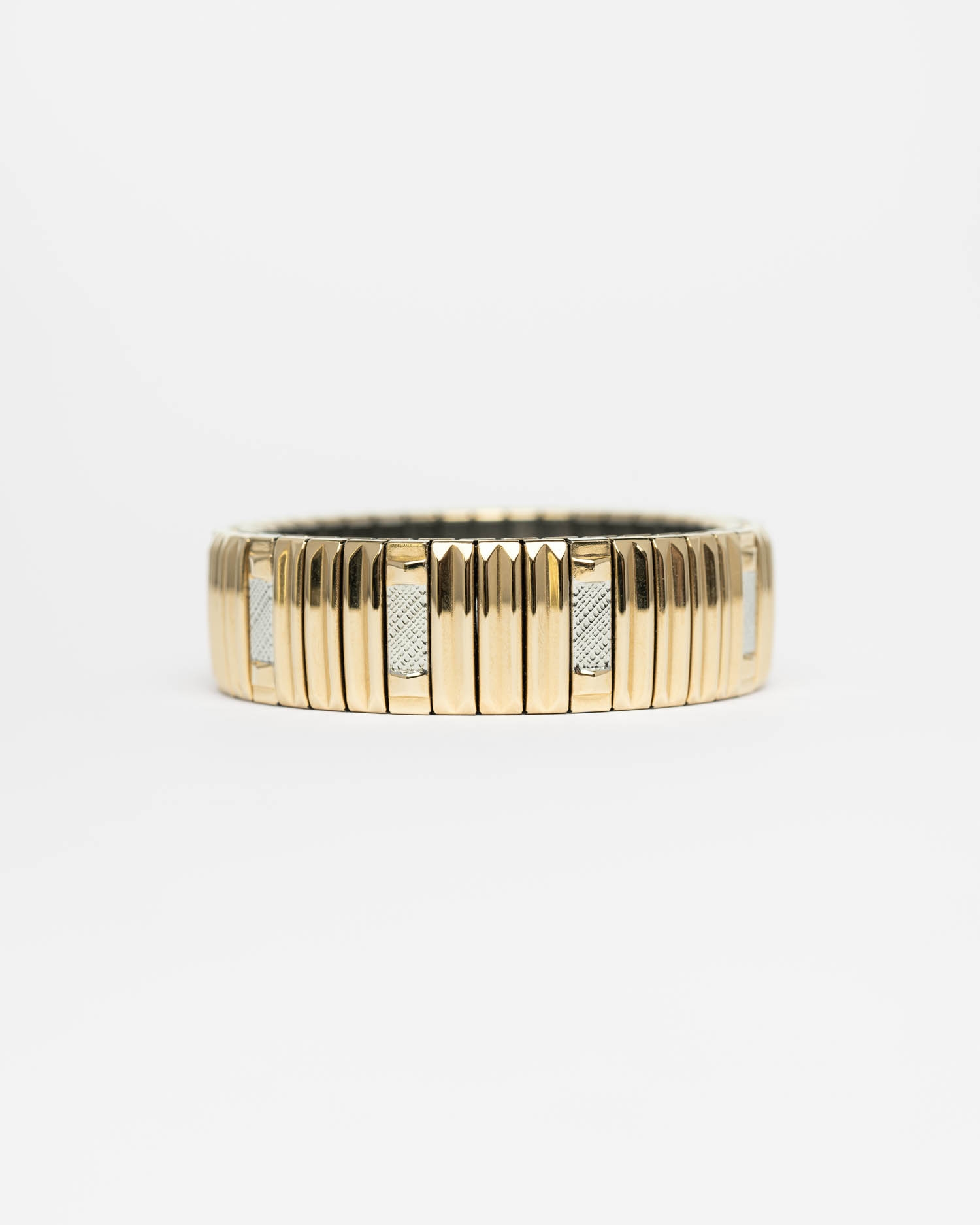 Bracelet SIG 14 Stripes Gold and Silver